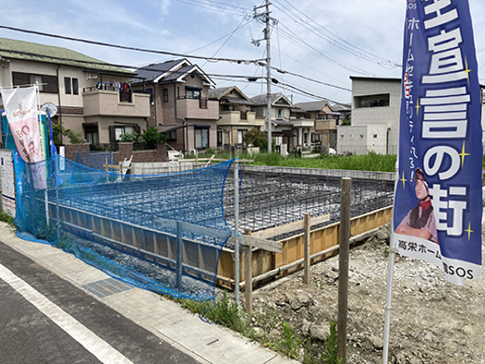 基礎配筋工事